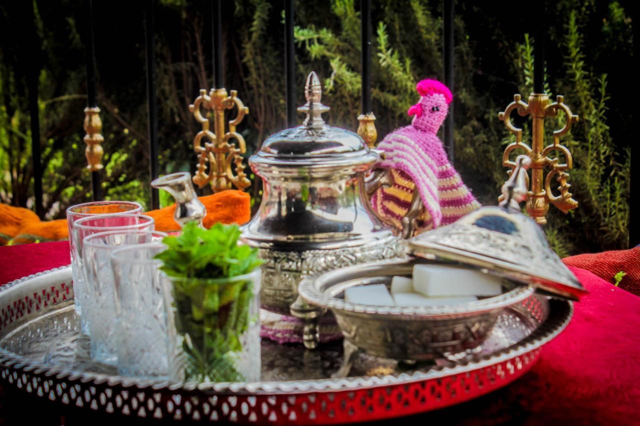 Hotel Les Jardins Yasmina Bin El-Ouidane Exteriér fotografie