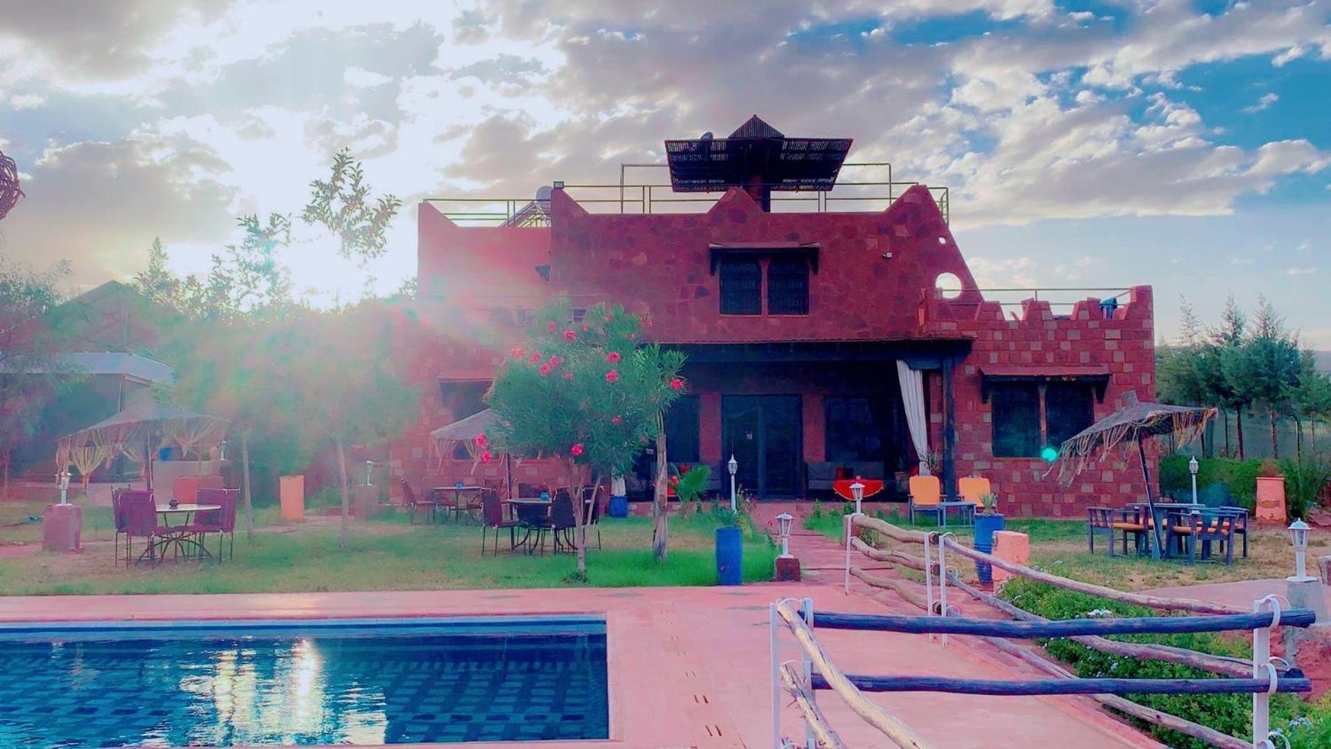 Hotel Les Jardins Yasmina Bin El-Ouidane Exteriér fotografie
