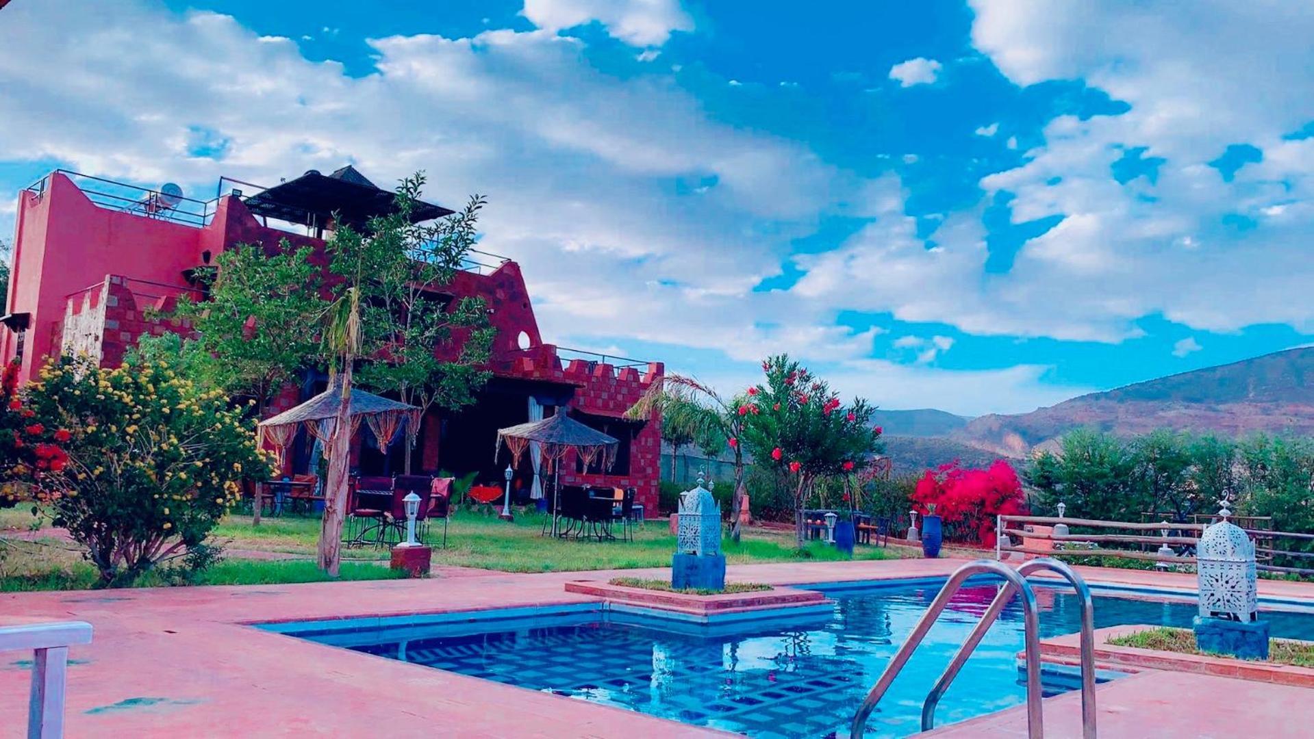 Hotel Les Jardins Yasmina Bin El-Ouidane Exteriér fotografie